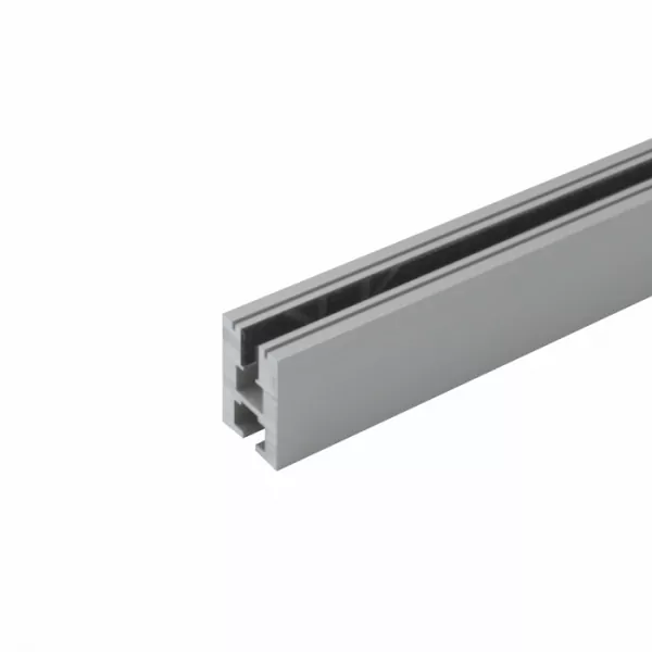 Aluminum Profile Glass anodized for LED Strips